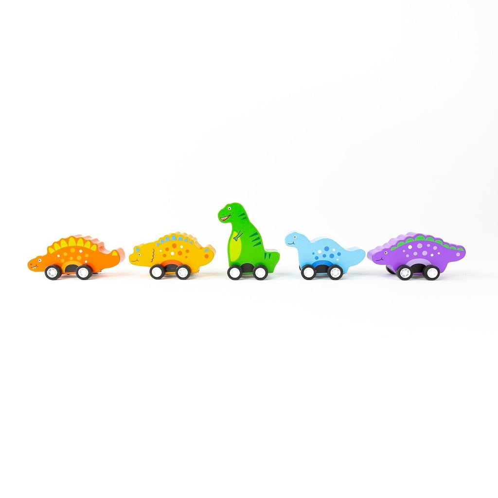 Pull Back Mini Dino Racers