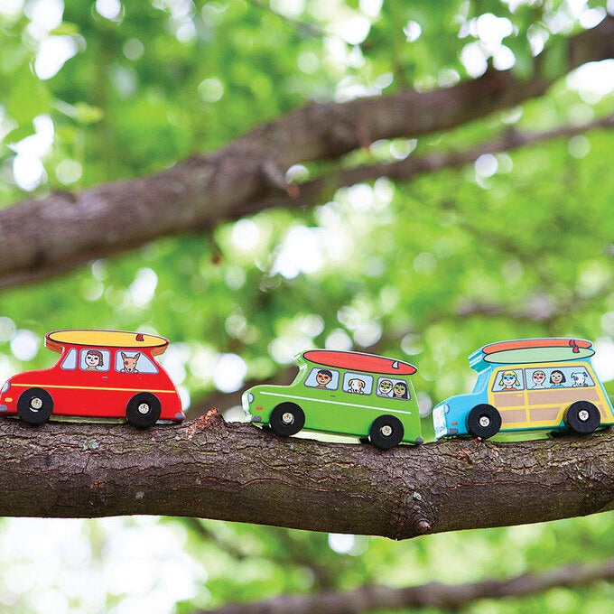 Surf's Up Dude Mini Rollers